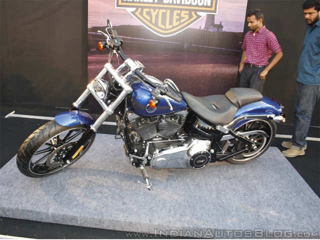 Harley Davidson Breakout launched in India Harley Davidson