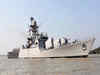 Indian warship scrapes merchant vessel off Vizag