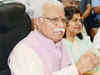 Law will take its own course: Manohar Lal Khattar on Robert Vadra land deals