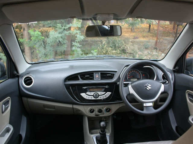 Alto K10 interiors