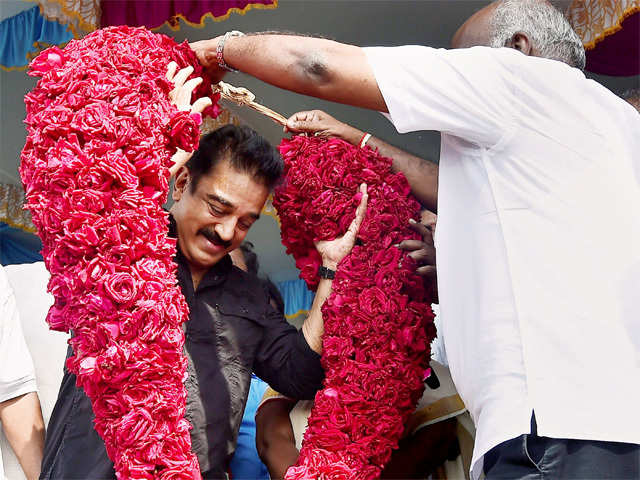 Kamal Haasan at the launch of 'Clean India Campaign' in Chennai