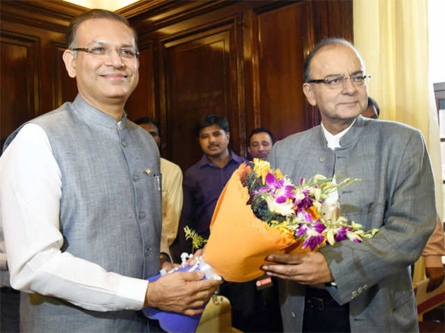 MoS Finance Jayant Sinha takes charge