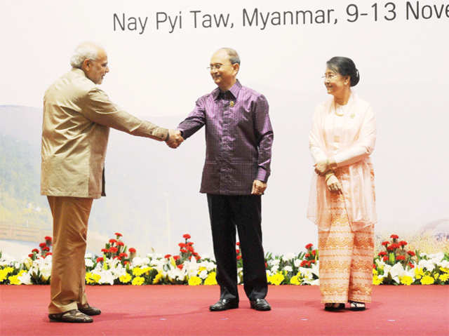 PM Modi at the East Asia Summit family photo