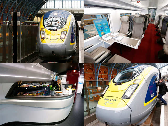 Eurostar unveils e320 train