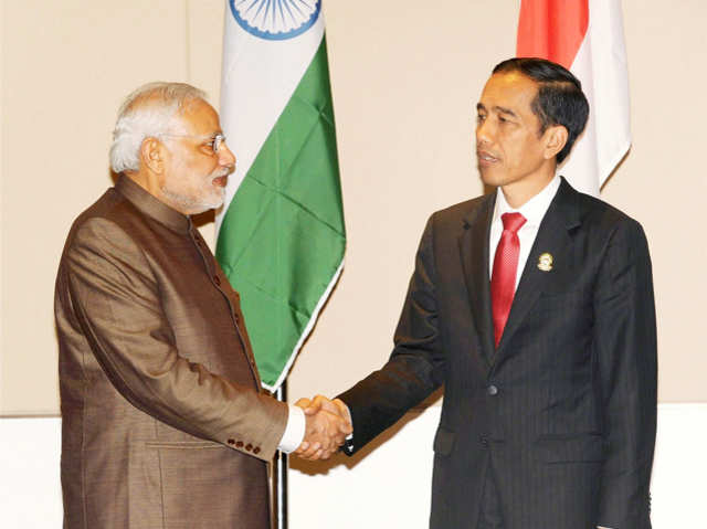 PM Modi with Indonesian President
