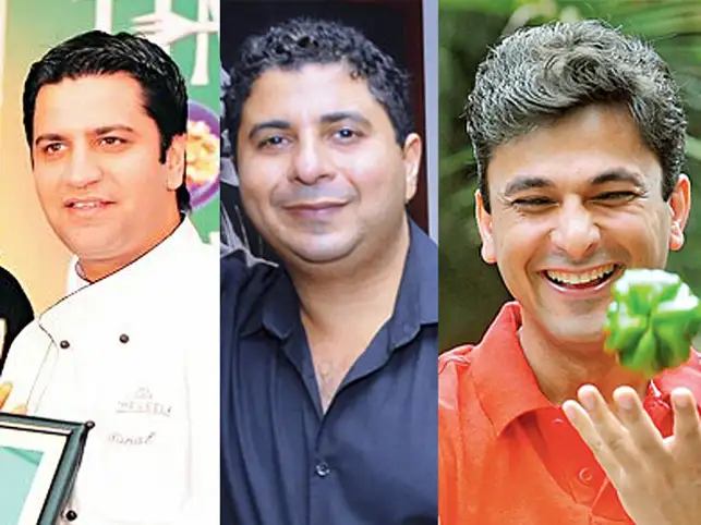 For the viewers it will be a pleasant surprise to see how vegetarians can create gourmet dishes. From left - Chef Kunal Kapur, Chef Farrokh Khambata & Chef Vikas Khanna) For the viewers it will be a pleasant surprise to see how vegetarians can create gourmet dishes. From left - Chef Kunal Kapur, Chef Farrokh Khambata & Chef Vikas Khanna)