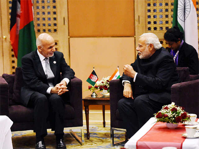 PM Modi with Afghan Prez