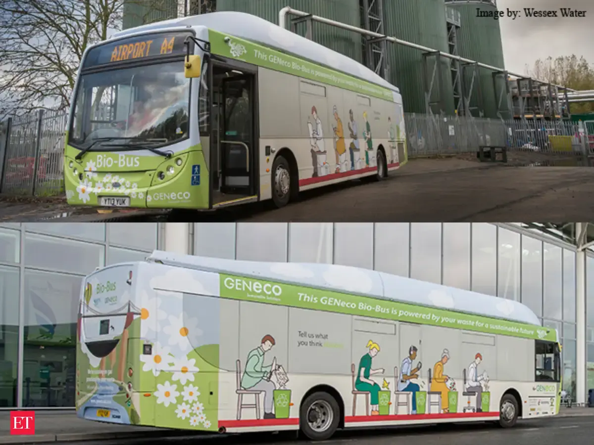 Bio-Bus: UK's new bus is powered by food and human waste! - Bus powered ...