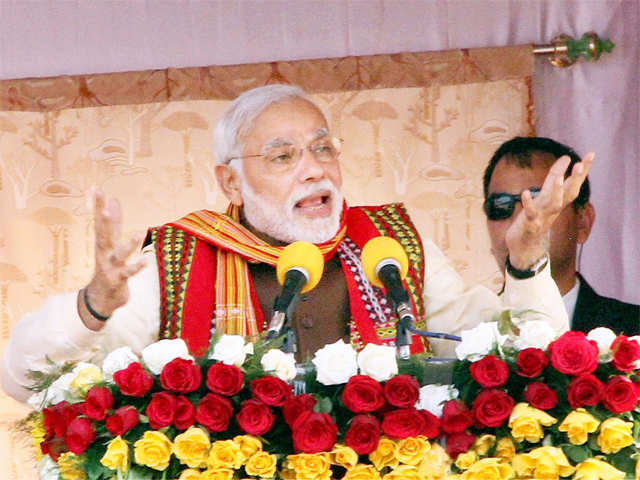 Prime Minister Narendra Modi in Tripura