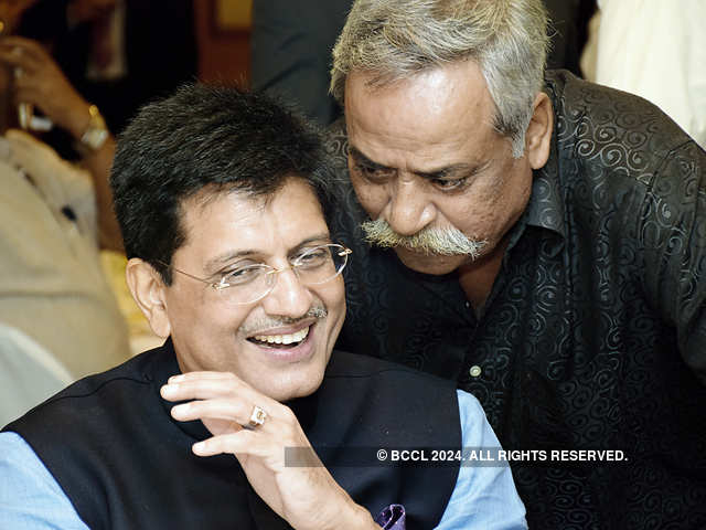 Piyush Goyal with Piyush Pandey