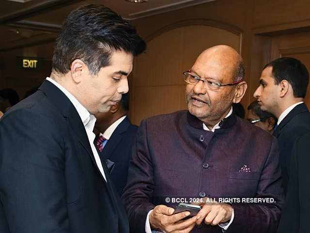 Karan Johar with Anil Agarwal