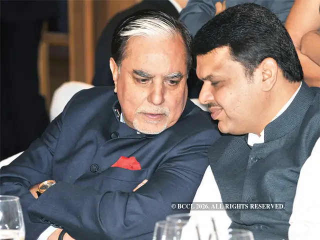 Gautam Adani with Uday Kotak - ET Awards for Corporate Excellence 2014 ...