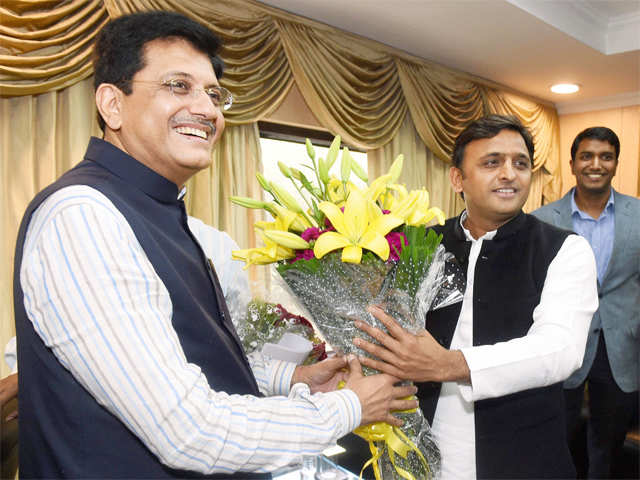 Uttar Pradesh Chief Minister meets Piyush Goyal