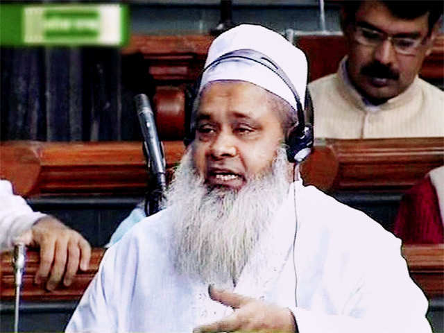 Badruddin Ajmal in Lok Sabha