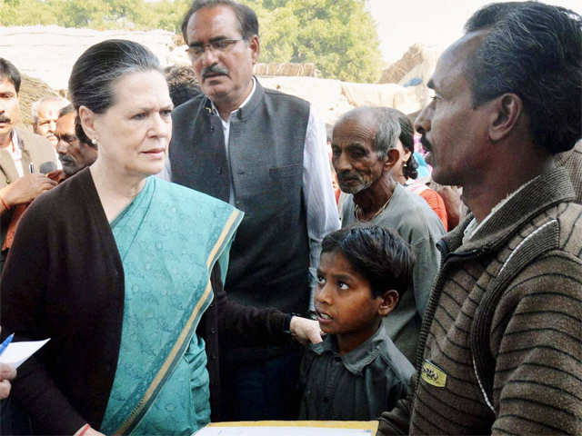 Sonia Gandhi in Raebareily