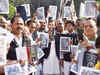 Opposition stages protest against Sadhvi Niranjan Jyoti's controversial remarks