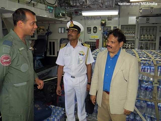 Indian Navy's immediate response to Maldives' urgent request