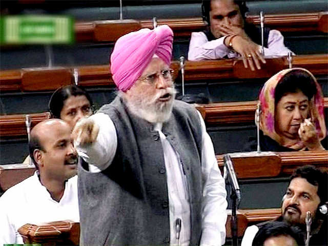 S S Ahluwalia speaks in Lok Sabha