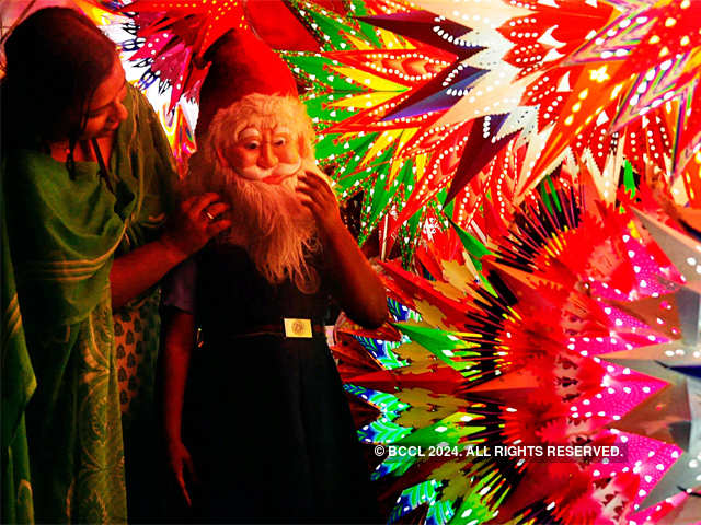 Christmas decoration in Kozhikode