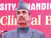 Omar Abdullah failed to carry forward Congress development agenda: Ghulam Nabi Azad