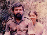 Velupillai Prabhakaran with his wife