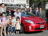 Toyota's new hybrid vehicle, the 'Prius'