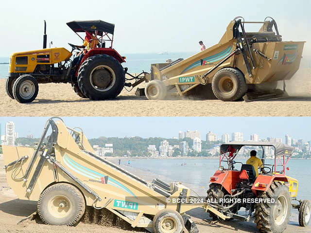 Here's how BMC is cleaning your favourite chowpatty in Mumbai