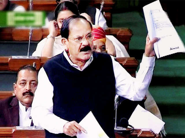 Venkaiah Naidu in LS