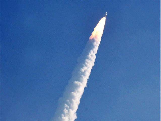 ISRO's GSLV MK-III takes off