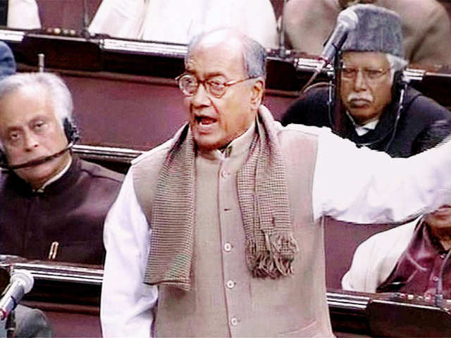 Digvijay Singh in Rajya Sabha