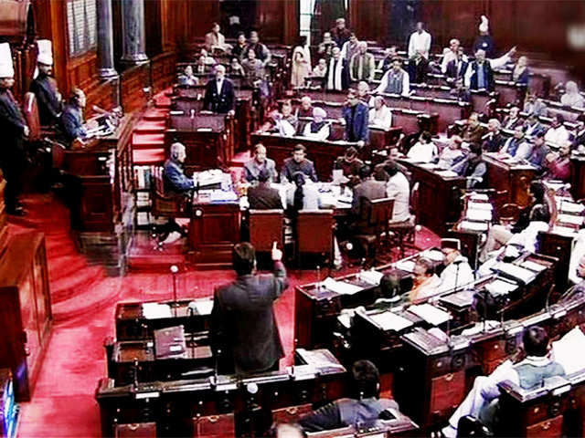 Rajya Sabha in progress