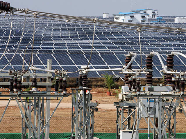 India's largest solar power plant