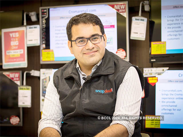 Kunal Bahl, CEO, Snapdeal