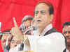 BJP activists protest against Azam Khan for anti-RSS remarks