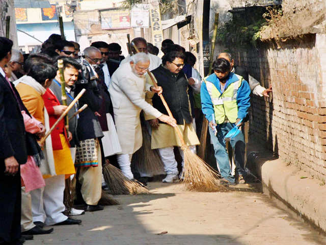 Cleanliness drive at Assi Ghat