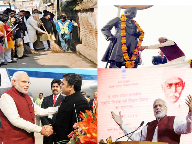 Choicest images: PM Narendra Modi's Varanasi visit