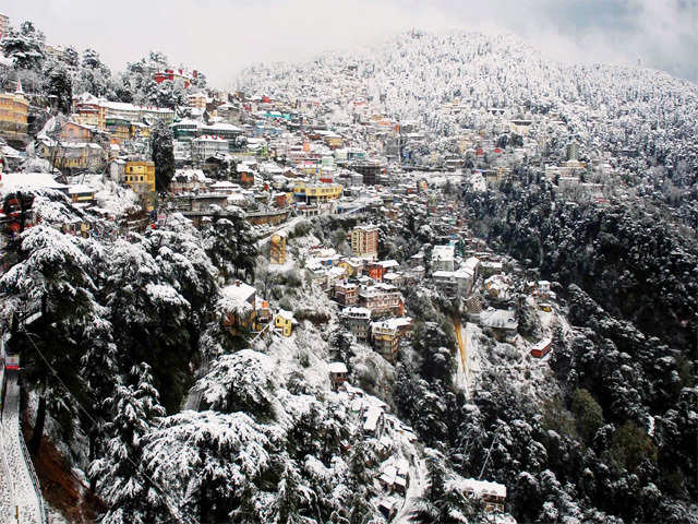 A view of Shimla's 'Queen of Hills'