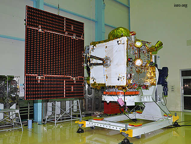 IRNSS 1B navigational satellite