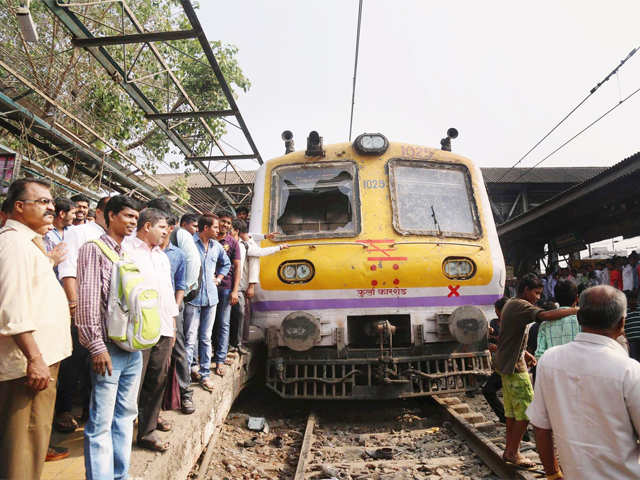 Mumbai commuters get violent over rail disruption