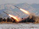 Firing drill of two missiles in NK