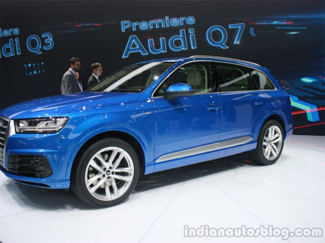 Audi Q7 launched at the Detroit Auto show