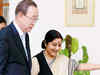 UN chief Ban Ki-Moon goes down memory lane, visits old home in Delhi