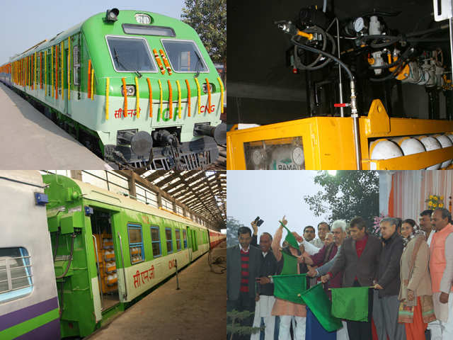 India's first CNG train
