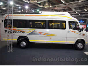 Force Super Luxury Traveller showcased at 4th Bus and Special Vehicles Show