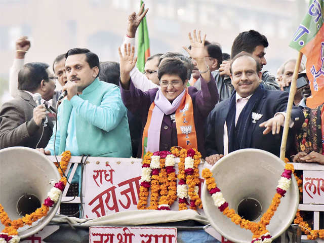 BJP leader Kiran Bedi