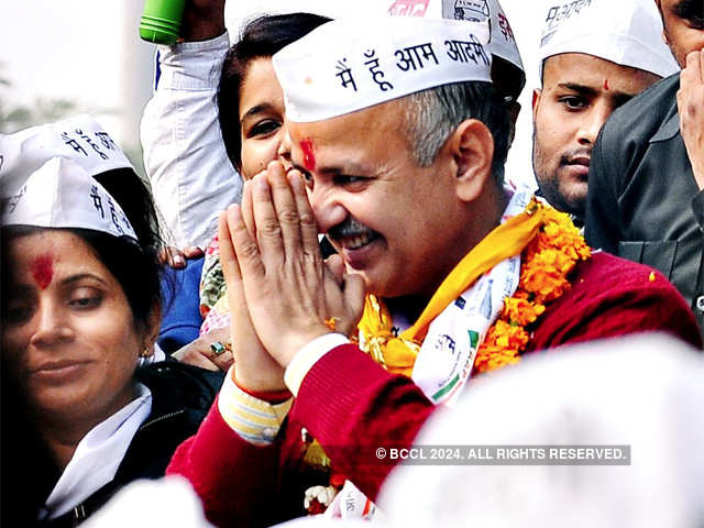 AAP leader Manish Sisodia