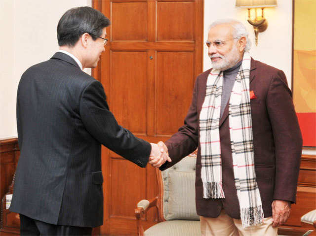 POSCO CEO meets PM Narendra Modi