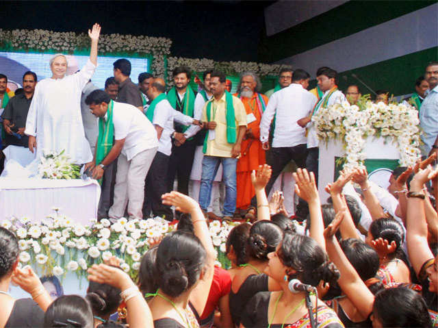 Naveen Pattnaik in Bhubaneswar