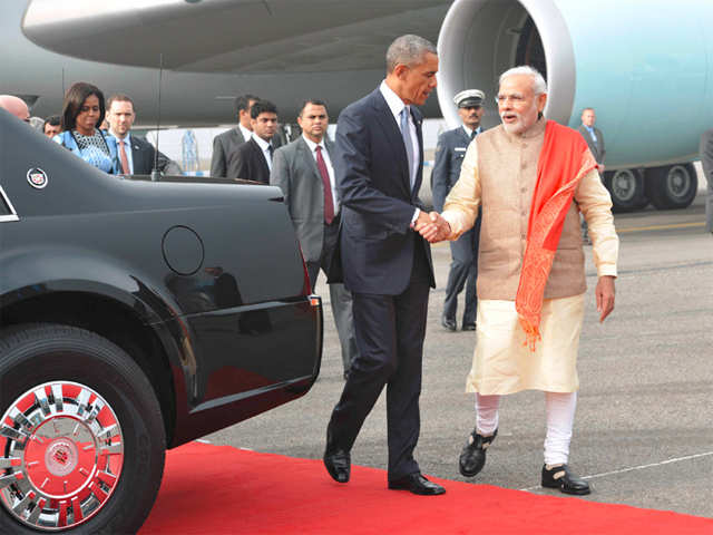 PM Modi with Obama