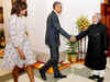 Barack Obama, Michelle Obama attend 'At Home' hosted by President Pranab Mukherjee